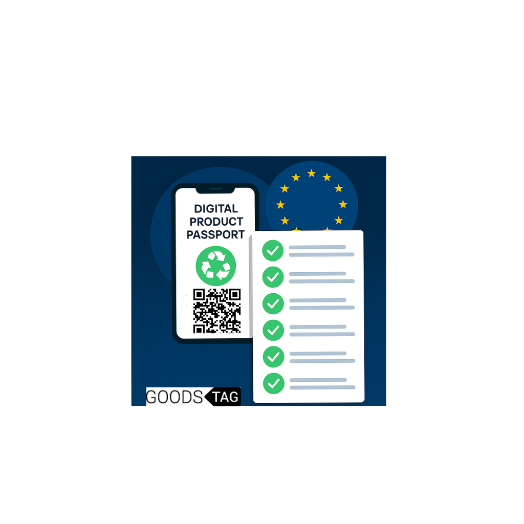 Checkliste für die EU-Compliance digitaler Produktpässe von GoodsTag